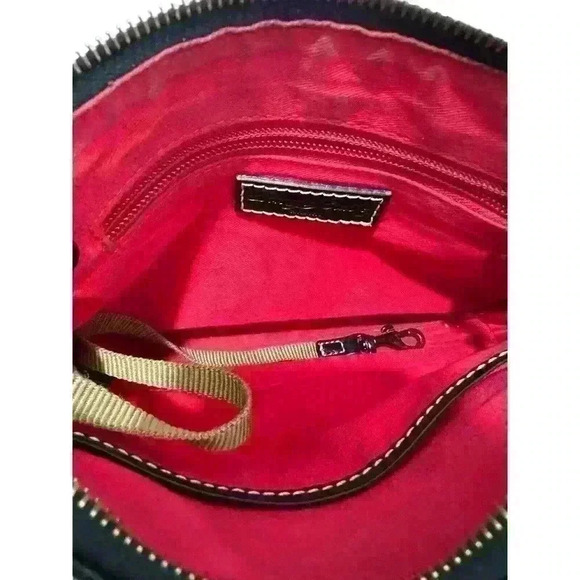 Dooney And Bourke Black Leather Pebble Grain Ginger Crossbody Mini Shoulder Bag - Picture 6 of 7